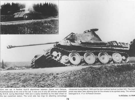 Panther Ausf G Late Production Damaged Tanks Ww2 Tanks Military
