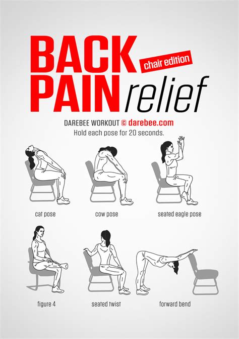 The l3, l4, or l5 area. Back Pain Relief (Chair)