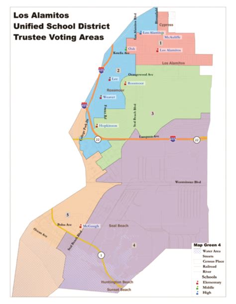Lausd Adopts New Map For District Voting