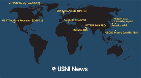 Usni News Fleet And Marine Tracker Sept 25 2023