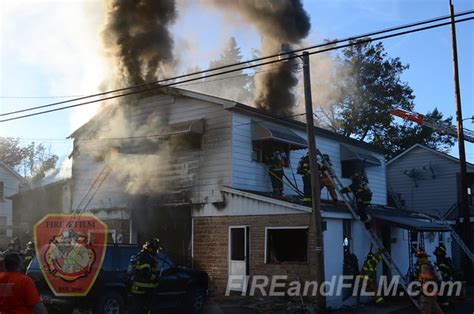 Hazle Twp Finds Fire Showing From Apartment Building Fire And Film