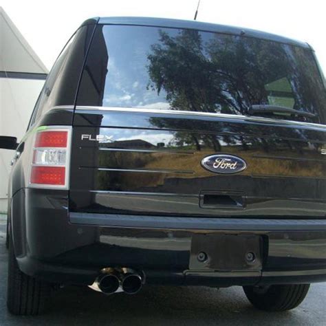 Cgs® Ford Flex 2009 Dual Cat Back Exhaust System With Dual Rear Exit