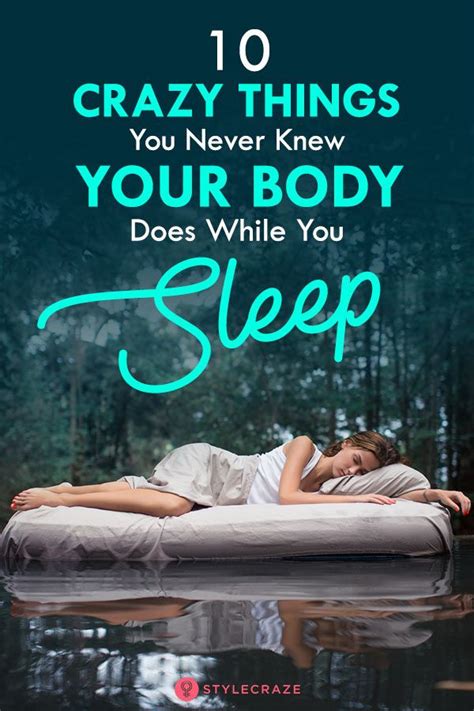 10 Crazy Things You Never Knew Your Body Does While You Sleep Fitness