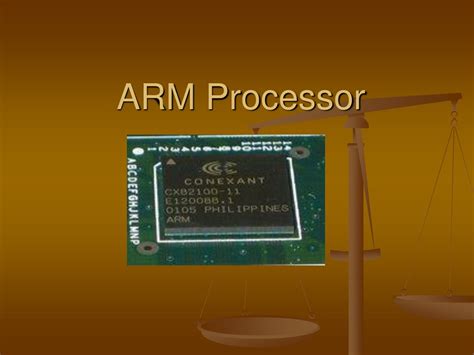 Ppt Arm Processor Powerpoint Presentation Free Download Id8621592