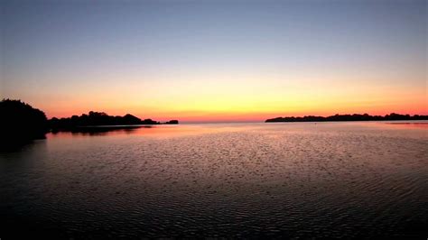 Copy Of A Truly Beautiful Sunset Over The Lough Neagh Youtube