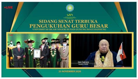Bilik gerakan sk sepagaya lahad datu. UIN Bandung Raih Rekor MURI atas Pengukuhan Guru Besar ...