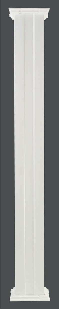 6 Vinyl Post Cover Porch Post Wraps Column Wraps Pvc Column Wraps