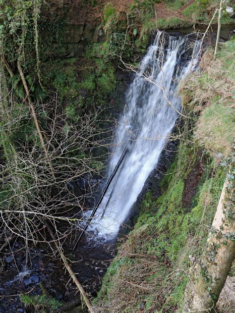 Photographs Of The Caerfanell Waterfalls Powys Wales Tall Fall