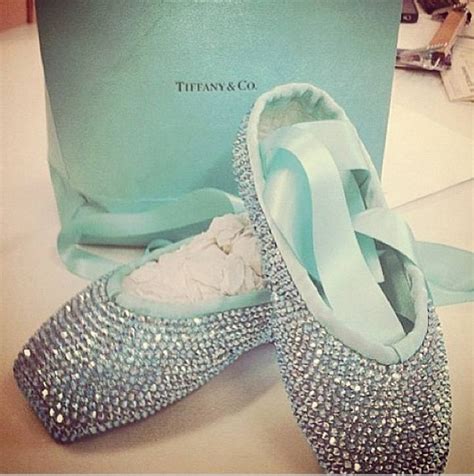 Tiffany And Co Diamond Ballet Pointe Shoes Ballet Pinterest