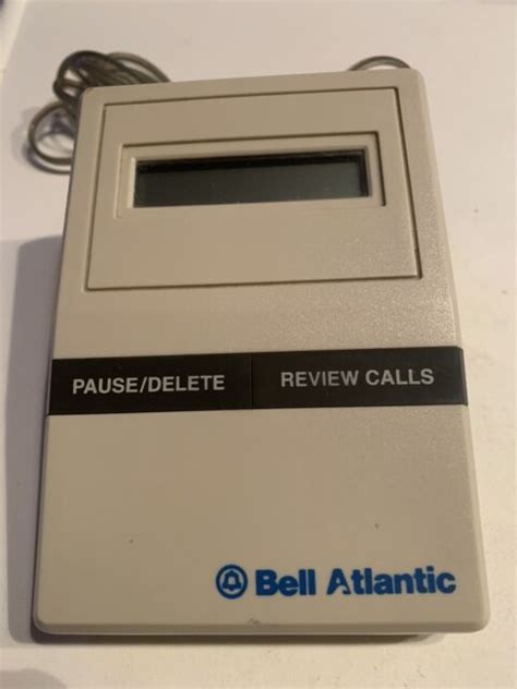 Vintage Bell Atlantic Caller Id Unit Ebay