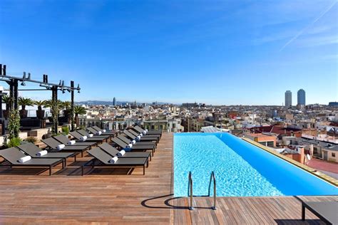 Les Plus Beaux Hôtels Avec Rooftops à Barcelone De Lété 2018 Vogue