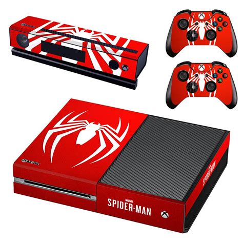 Spiderman Skin For Xbox One Stickers Vinyl Decal Skins Sticker Cover