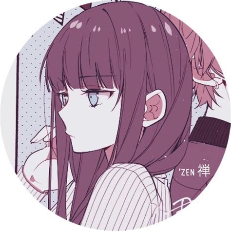 Matching Pfp Anime Purple Pin On Matching Icons Couple All Pictures