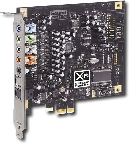 Creative Sound Blaster X Fi Titanium Sound Card Sb0880 Best Buy