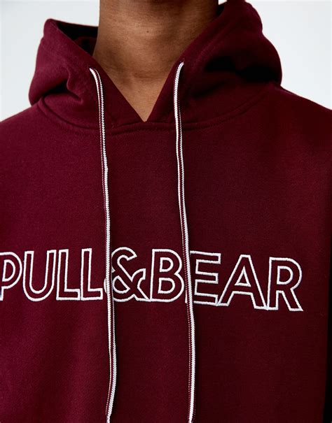 Pull And Bear Pullandbear Logo Hoodie
