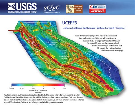 Earthquake Map California Southern California Earthquake Data Center