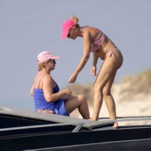 Old Tv Host Marlene Mourreau Nude Tits On The Yacht Scandal Planet