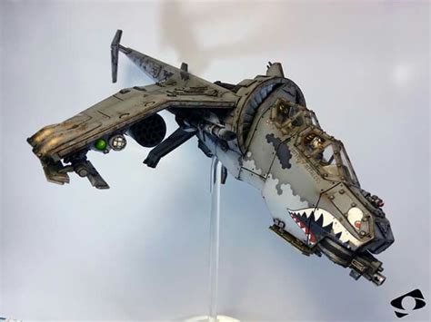 Vulture Gunship By Aurélien Diot Imperial Guard 40k Warhammer