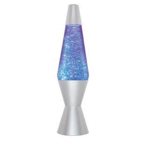 Lava 145 In Color Phasing Glitter Lamp With Silver Base 22100400us