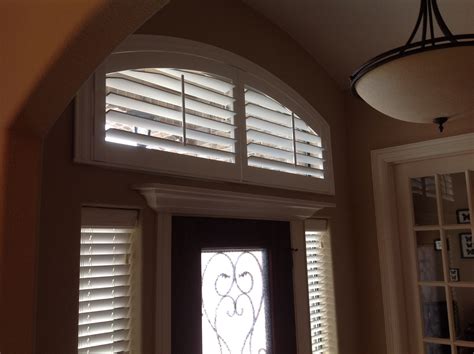 Shutters Are Lovely In Transom Windows Too Arched Window Treatments