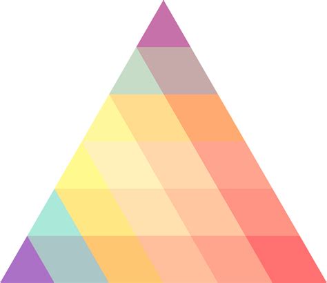 Triangulo Png Colorful Abstract Triangle Pattern Png
