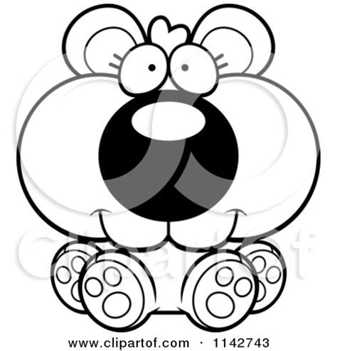 Cub scouts coloring page from people category. Royalty-Free (RF) Sitting Bear Clipart, Illustrations ...