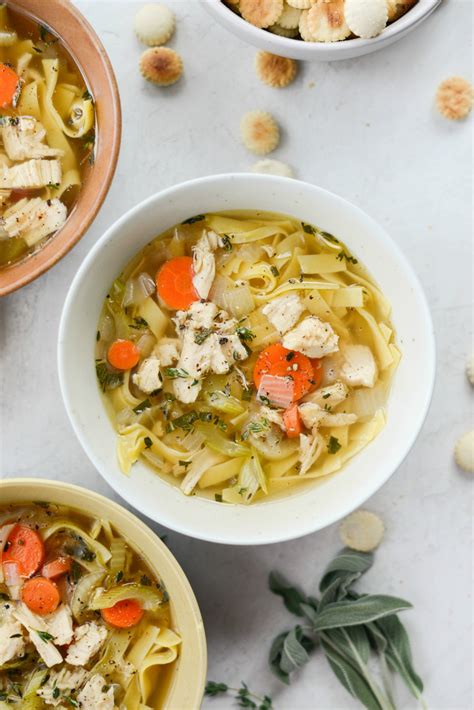 Leftover Turkey Noodle Soup - Simply Scratch