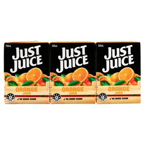 200ml Just Juice Orange Poppa
