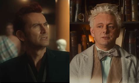 Good Omens David Tennant On Crowley And Aziraphale Romance