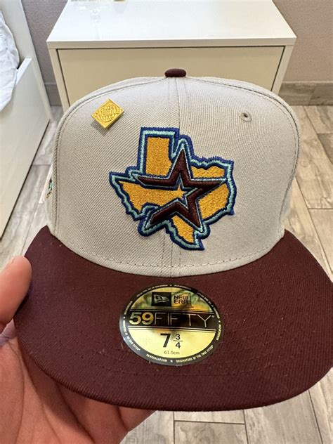 New Era Houston Astros fitted Texas logo capsule hats 7 3/4 | Grailed