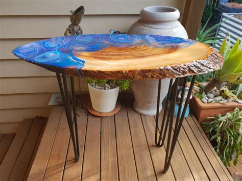 It is part of our earth collection, denoting rustic and modern design. Resin Art Coffee Table Canada in 2020 | Etsy furniture ...