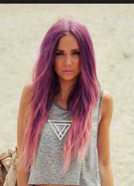 Purple Dip Dye Hair Hayer Pinterest I Love Nice