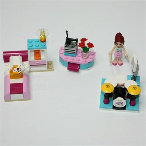 Lego Friends 3939 Mia S Bedroom Complete Set With Instructions