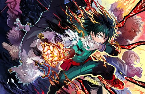 Anime Boku No Hero Academia Temporadas 1 Y 2 Mega
