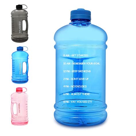 Buy Gemful Large Water Bottle Motivational 3 Litre Bpa Free Big Water