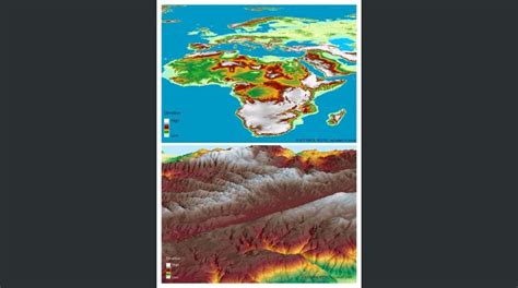 Completan El Mapa De La Superficie Terrestre En 3d Más Preciso Hasta La