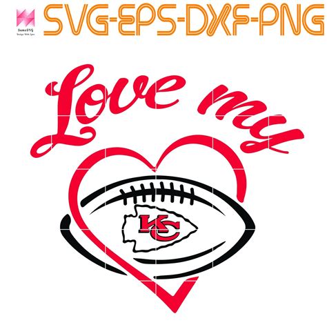 Pin on Kansas City Chiefs SVG, PNG, EPS, DXF, Digital