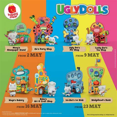 My little pony mcdonald's happy meal toys 2012 generation 4 pinkie pie + keychain. Mcdonalds Happy Meal Toy Schedule 2018 Malaysia | Wow Blog