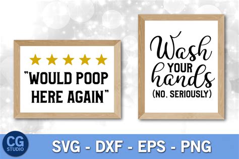 Download Bathroom Quotes SVG Bundle | DIGITANZA