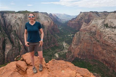 Hiking To Observation Point In Zion National Park Earth