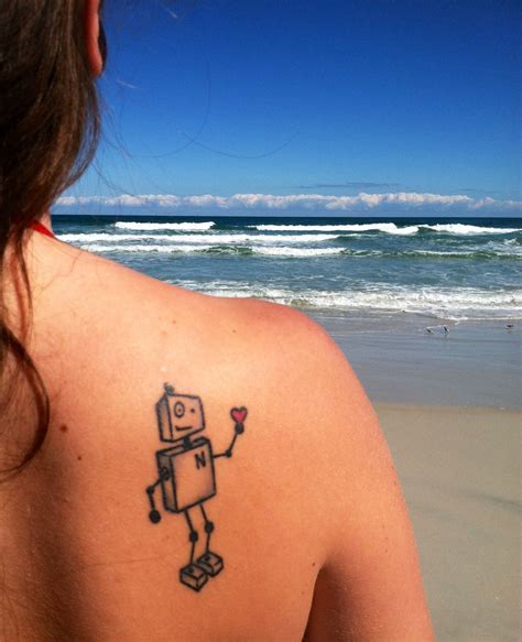 Robot Tattoo Robot Tattoo Tattoos Tiny Tattoos