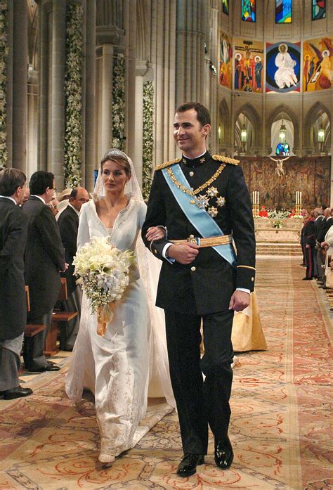 Spains Crown Prince Felipe Tied The Knot With Letizia Ortiz At The