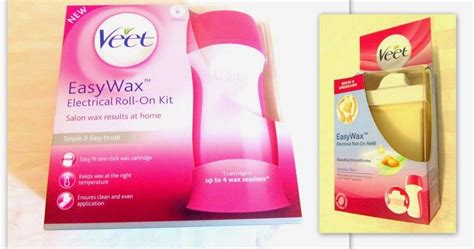 Veet Easy Wax Electrical Roll On Kit Review Momscribe