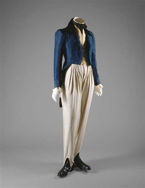Suit Circa 1820 Via The Costume Institute Of The Metropolitan Museum