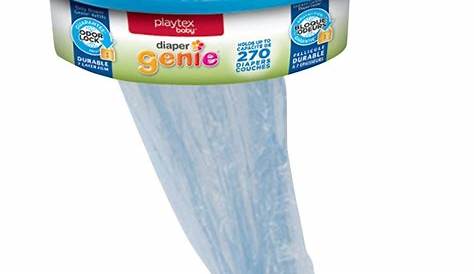 playtex genie diaper disposal