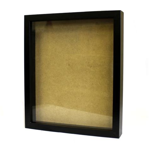 Deep Box Picture Frame 14x12 Inch Black English Home Living