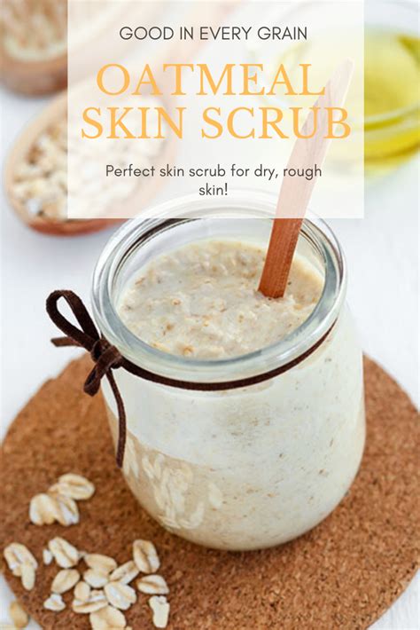 Check Out This Diy Oatmeal Skin Scrub Perfect For Dry Rough Skin And