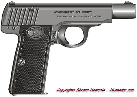 German Walther Model 4 Pistol