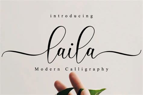 Script Font Font With Tails Calligraphy Font Cursive Font Etsy