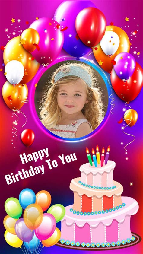 Birthday Photo Frame Happy Birthday Photo Editor For Android Apk Download